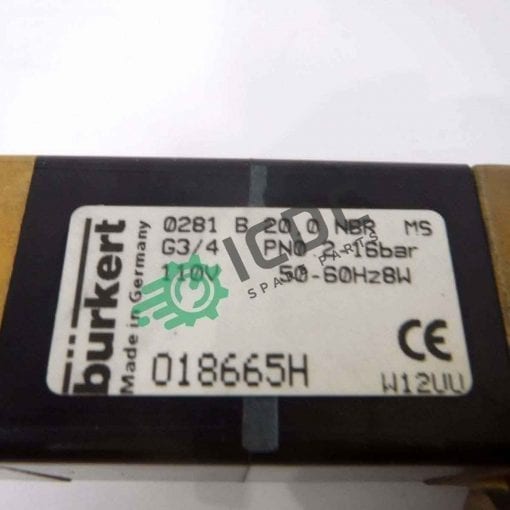 BURKERT CONTROMATIC 018665H ICDC 000794 2