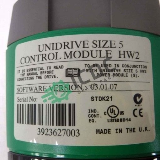 CONTROL TECHNIQUES POD 7 33 760 ICDC 009501 2