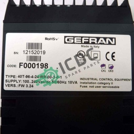 GEFRAN 40T 96 4 24 RR 0 31 ICDC 010038 6