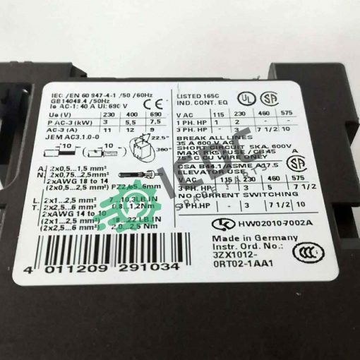 SIEMENS 3RT10 24 1BB40 ICDC 001674 2