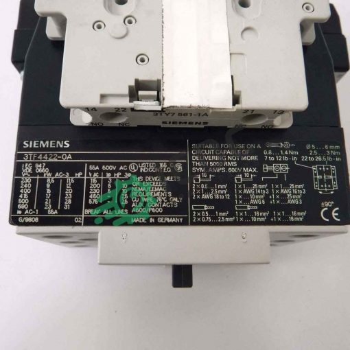 SIEMENS 3TF44 22 0AF0 ICDC 009714 6