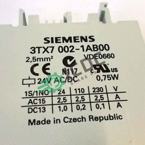 SIEMENS 3TX7002 1AB00 ICDC 001853 2