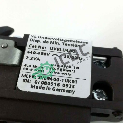SIEMENS 3VL9400 1UK01 ICDC 001159 4