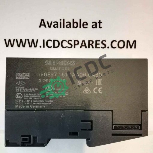 SIEMENS 6ES7 151 1AA0 0AB0 ICDC 000624 3