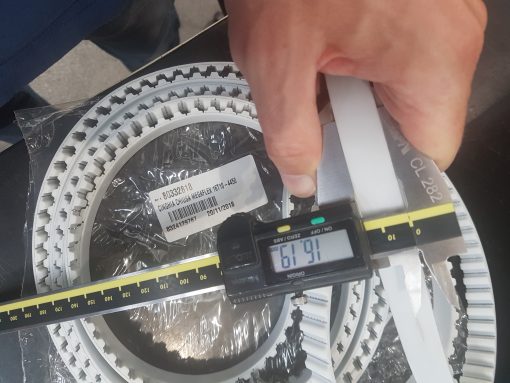 MEGADYNE - MEGAFLEX 16T10, ø 445 - Closed Belt