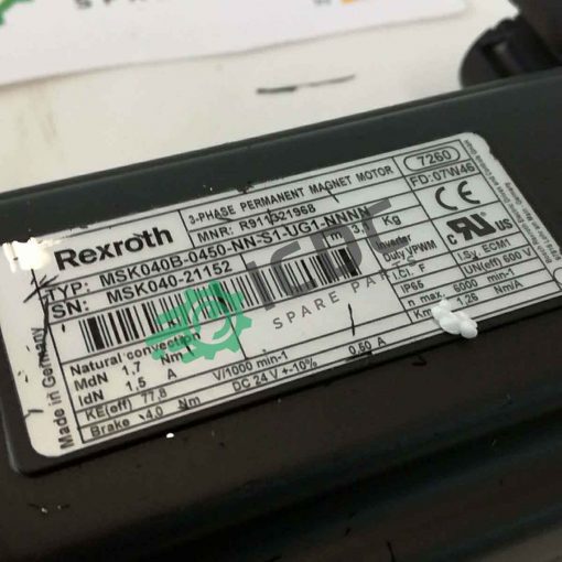 BOSCH REXROTH MSK040B 0451 ICDC 000220 2