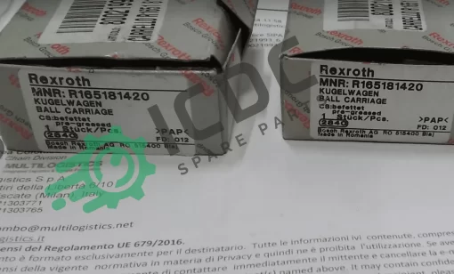 BOSCH REXROTH Trolley code R165181420 - ICDC-010814