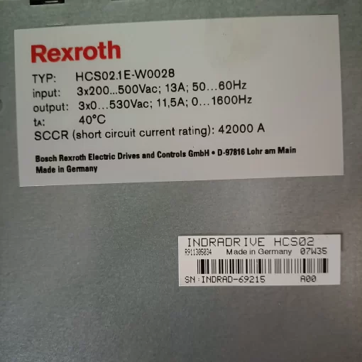 BOSCH REXROTH - R911298374 - Azionamento - immagine 6