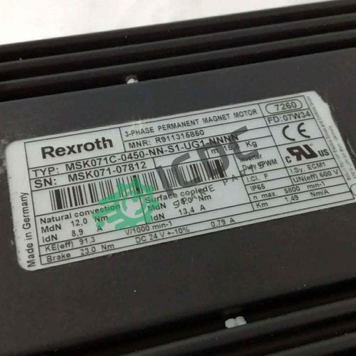 BOSCH REXROTH R911315850 ICDC 000162 2