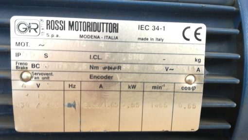 ROSSI MOTORIDUTTORI - MRV50U03A-71C4, Overhauled - Gear-Reducer - ICDC-004799 - Image 2