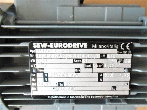 SEW EURODRIVE - SA47/T-DT80K4 - Gear-Reducer - Image 4