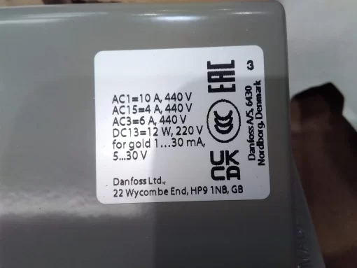 DANFOSS - KPS 060-3121 - Pressostato - immagine 3