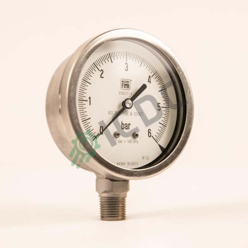 NUOVA FIMA - 18 2 AE-AAE7 43M - Manometer 0-6 Bar - Image 2