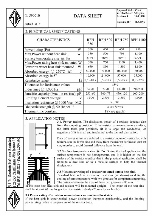 SIR - RFHC 750 - Braking Resistor - Image 3