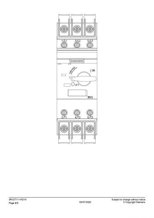 SIEMENS - 3RV2711-1KD10 - Switch - Image 12
