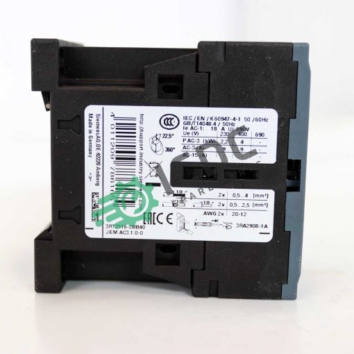 SIEMENS 3RT2516 2BB40 Connector ICDC 003257 2