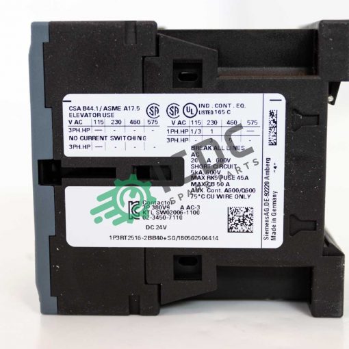 SIEMENS 3RT2516 2BB40 Connector ICDC 003257 3