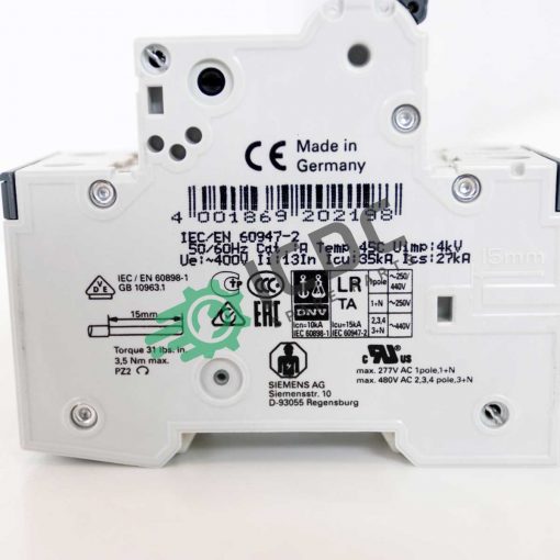 SIEMENS 5SY4201 8 Switch ICDC 001800 2