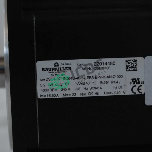 BAUMULLER DSC1 071SO64U40DSC1 Motor ICDC 000079 3