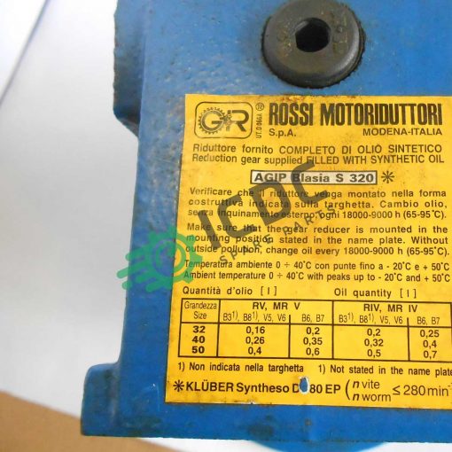 ROSSI MOTORID MRV40 714 B5 Gear Reducer ICDC 005053 4