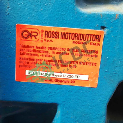 ROSSI MOTORID 1868 934MR2I50HF Gear Reducer ICDC 004611 3 1