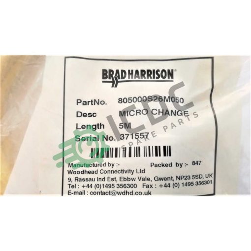 BRADHARRISON - 805000I03M050 - Connettori