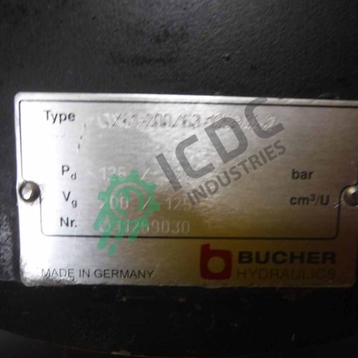 BUCHER HYDRAULICS - QX61-200/63 - Pump - Image 4