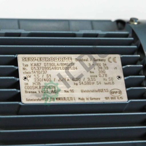 SEW EURODRIVE - KA67 DT90L4/BMG/TF - Gear Reducer - immagine 2