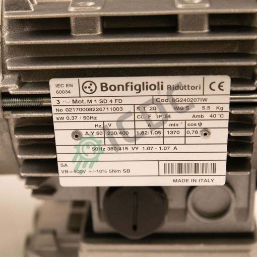 BONFIGLIOLI - 8G240207IW - Motor M1SD4FD - Gear-Reducer - Image 5
