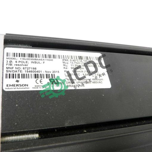 CONTROL TECHNIQUES - 115U2D300BAA - Motor - immagine 2