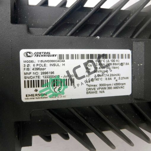 CONTROL TECHNIQUES - 115UMD300 - Motor - Image 2