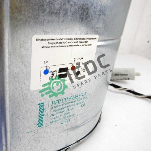 EBMPAPST - D2E133-AM47-C6 - Blower with single-phase AC Motor - Image 2
