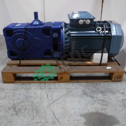 ROSSI MOTORIDUTTORI MRCI160UO2H Gearmotor Reducer + ABB M3AA 200 MLA-4 - Image 6
