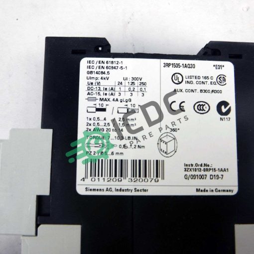 SIEMENS - 3RP1505-1AQ30 - Timer - immagine 2