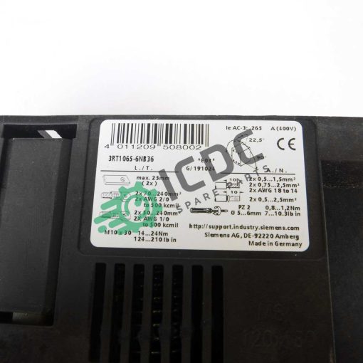 SIEMENS - 3RT1065-6NB36 - Connector - Image 2