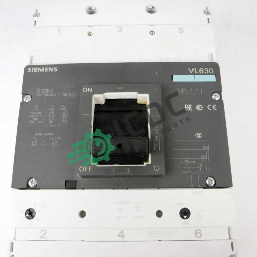 SIEMENS - VL630 - Code 3VL5763-1DC36-0AA0 - Switch - Image 2