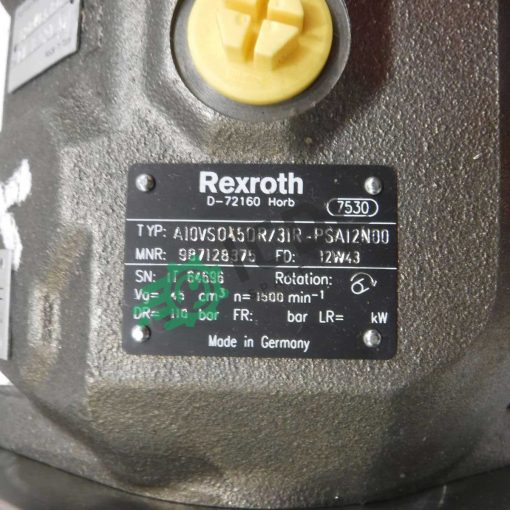 BOSCH REXROTH - Motor Pump Group Pk-30-M1-A-B921-01 - Based on A10VS045DR/31A, PPA12B4+PSA12N00 - Image 4