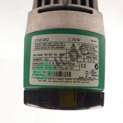 CONTROL TECHNIQUES - UNIDRIVE UNI1402, Overhauled - Driver - ICDC-012200 - Image 3