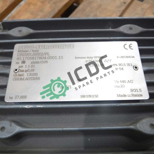 SEW EURODRIVE - DRS90L6BE2/FL - Motor - Image 2