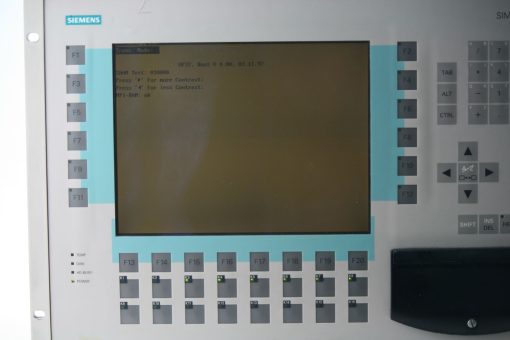 SIEMENS - 6AV3637-1LL00-0AX0, Overhauled - Operator Control Panel - ICDC-031828 - Image 2