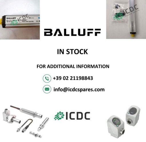 Stock of BALLUFF Sensors, Transducers and Cylinders, available at ICDCSPARES.COM and shipped with DHL Express!
