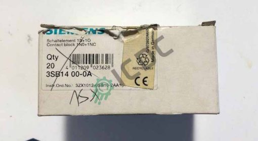 SIEMENS Electrical Connectors Contactor | 3SB1400-0A Available in Stock in ICDCSPARES.COM