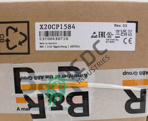 B&R AUTOMATION - X20CP1584 - X20 System Electronic CPU | ICDC-050179 - Image 2