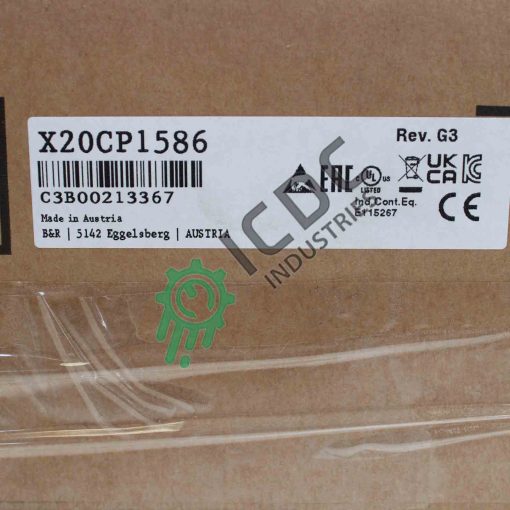 B&R AUTOMATION - X20CP1586 - X20 System Electronic PC | ICDC-050192 - Image 2