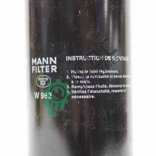 MANN FILTER - W962 - Pneumatic - Filter | ICDC-050116 - immagine 2
