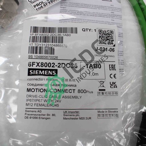 SIEMENS - 6FX8002-2DC36-1AB0 - Electrical Cable | ICDC-050178 - Image 2
