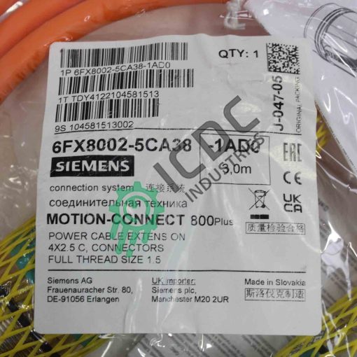 SIEMENS - 6FX8002-5CA38-1AD0 - Electrical Cable | ICDC-050168 - Image 2