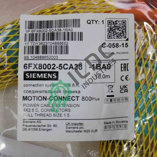 SIEMENS - 6FX8002-5CA38-1BA0 - Electrical Cable | ICDC-050167 - Image 2