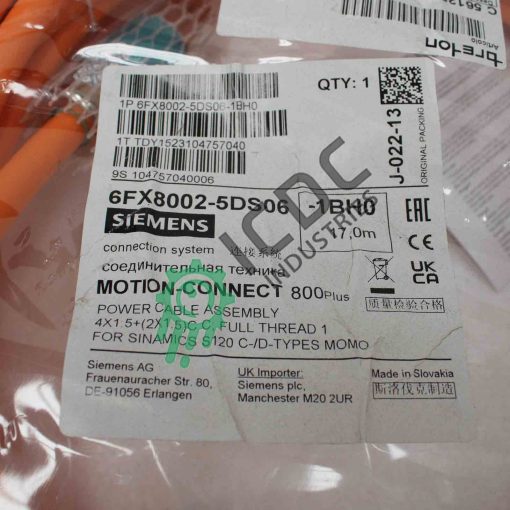 SIEMENS - 6FX8002-5DS06-1BH0 - Electrical Cable | ICDC-050164 - immagine 2